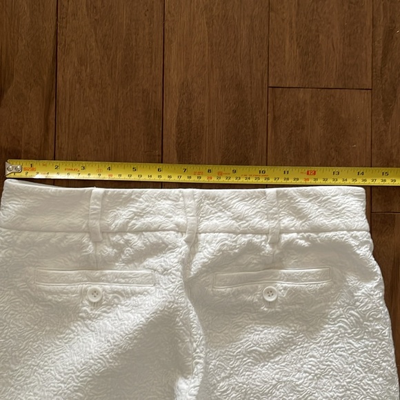 4 Club Monaco Cotton Capri Pants -white - Picture 7 of 10